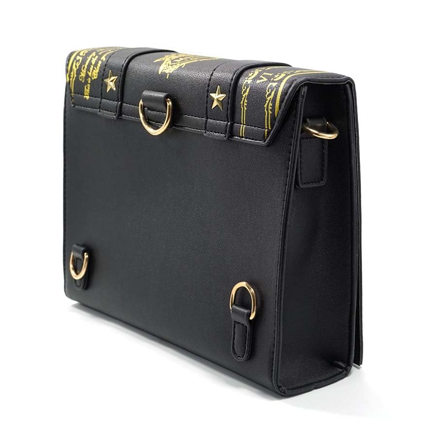 Nite closet Cute Gothic Book Purse Crossbody for Women Black Kawaii New Lolita Backpack