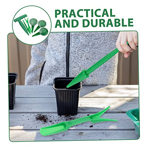 Kit para jardinería BESPORTBLE set herramientas de siembra miniatura 5