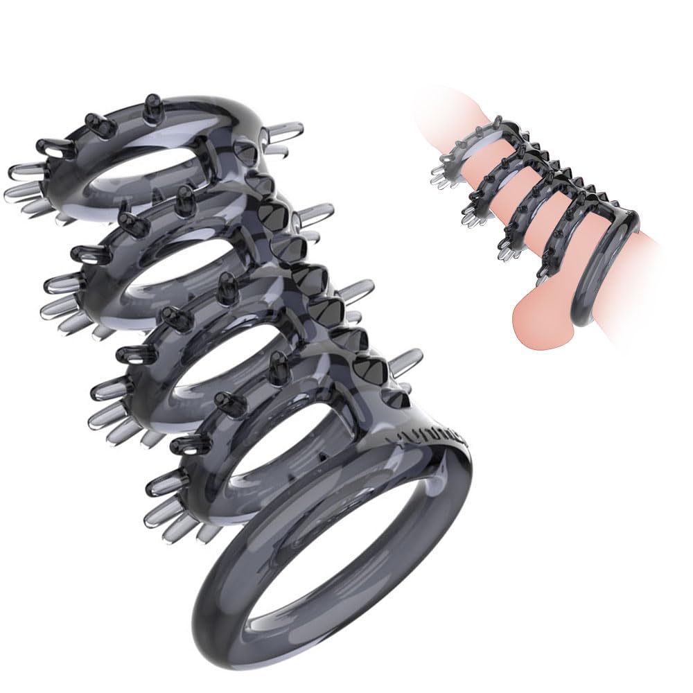 三丸 ペニスリング ペニスサック コックリング 陰茎袖 疣付き 突起 包茎 Gスポット&膣刺激 粒子と棘 多重束縛 男性用 高弾力 人気 TPE製 装着簡単 拘束具 束縛 摩擦増加 初心者向け カップル向け 防水 脱落防止 SM調教 大人のおもちゃ アダルトグッズ