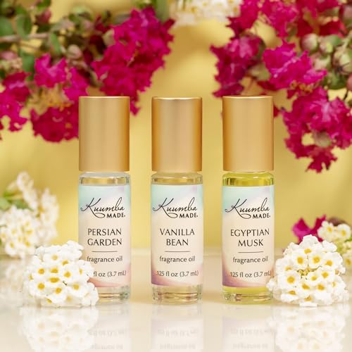 Kuumba Made Vanilla Bean Fragrance Oil Roll-On 0.125 fl oz (3.7ml) | Rollerball Perfume | Alcohol Free - Image 5