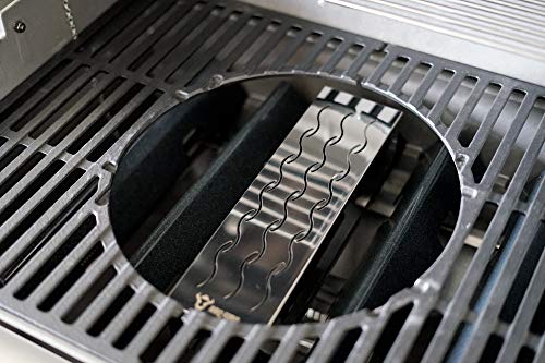 BBQ-Toro Edelstahl Räucherbox "Triangle" | 31 x 8,5 x 6,5 cm | Aromabox für Gasgrill, Holzkohlegrill, Elektrogrill | Räucherschale, Smoke Box, Grill Smoker Box, Räucherkasten Gasgrill 3