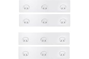 Wall Adhesive Nail Free Transparent Adhesive Pad for Shower Caddy