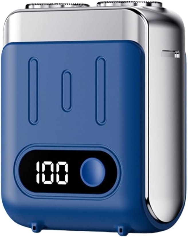 Travel Friendly Men Electric Trimmer with Quiet Performances and Digital Display Beard Grooming Tool for Man Beard