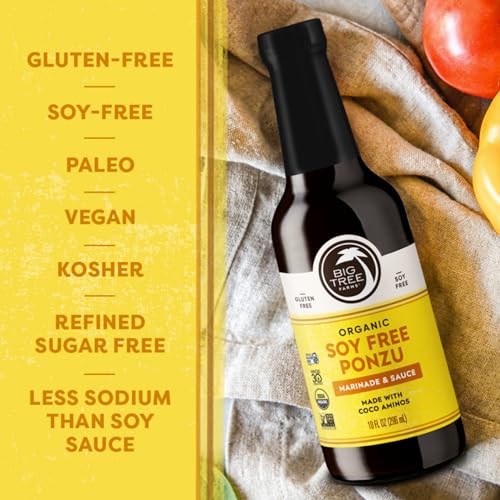 Big Tree Farms Organic Coco Aminos - Liquid Coconut Aminos, Soy-Free Sauce, Low Sodium, Soy Alternative, Gluten Free, Kosher thumb #3