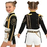 shyhand Cosplay Kostüm Mädchen Kinder Demon Anime Rollenspiel Uniform Komplettes Set für Halloween Karneval Mottoparty