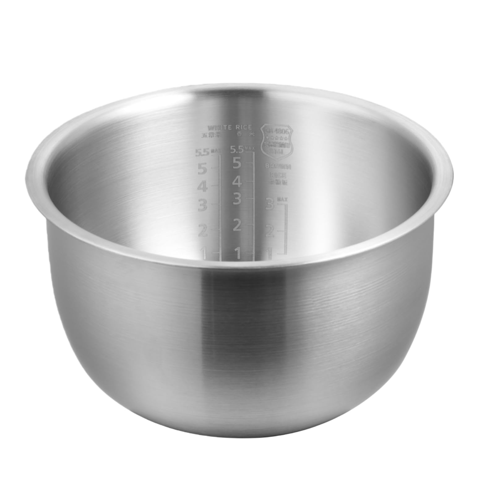 Innentopf aus Edelstahl 316 passend für Zojirushi NP-HLH10 Reiskocher, Ersatzschüssel für B263/B265, verbessertes Futter in Lebensmittelqualität für gleichmäßiges Garen und