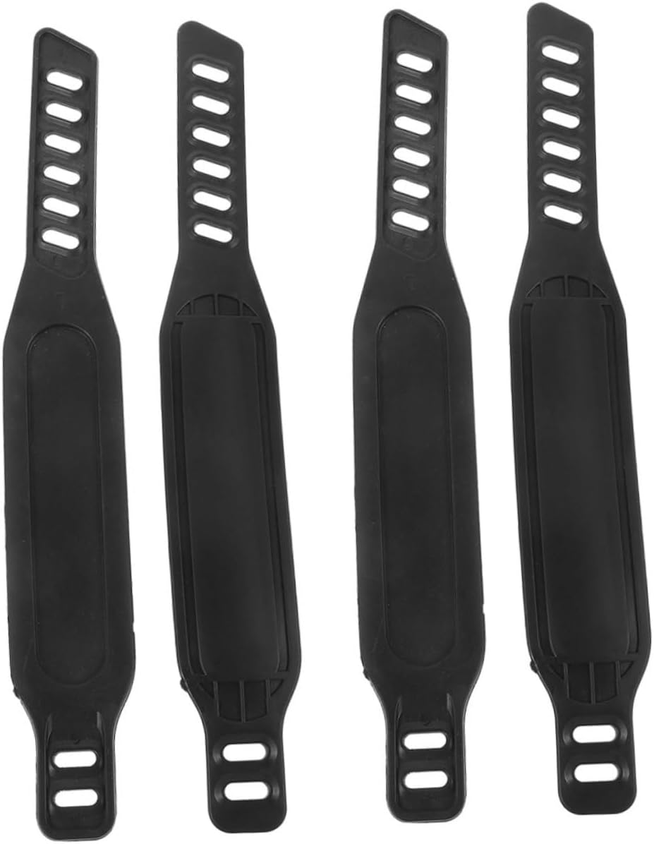 2Pairs Pedal Straps Slipping Bike Foot Straps for Exercise Bikes Portable Replacement for Shoe Durable and Lightweight