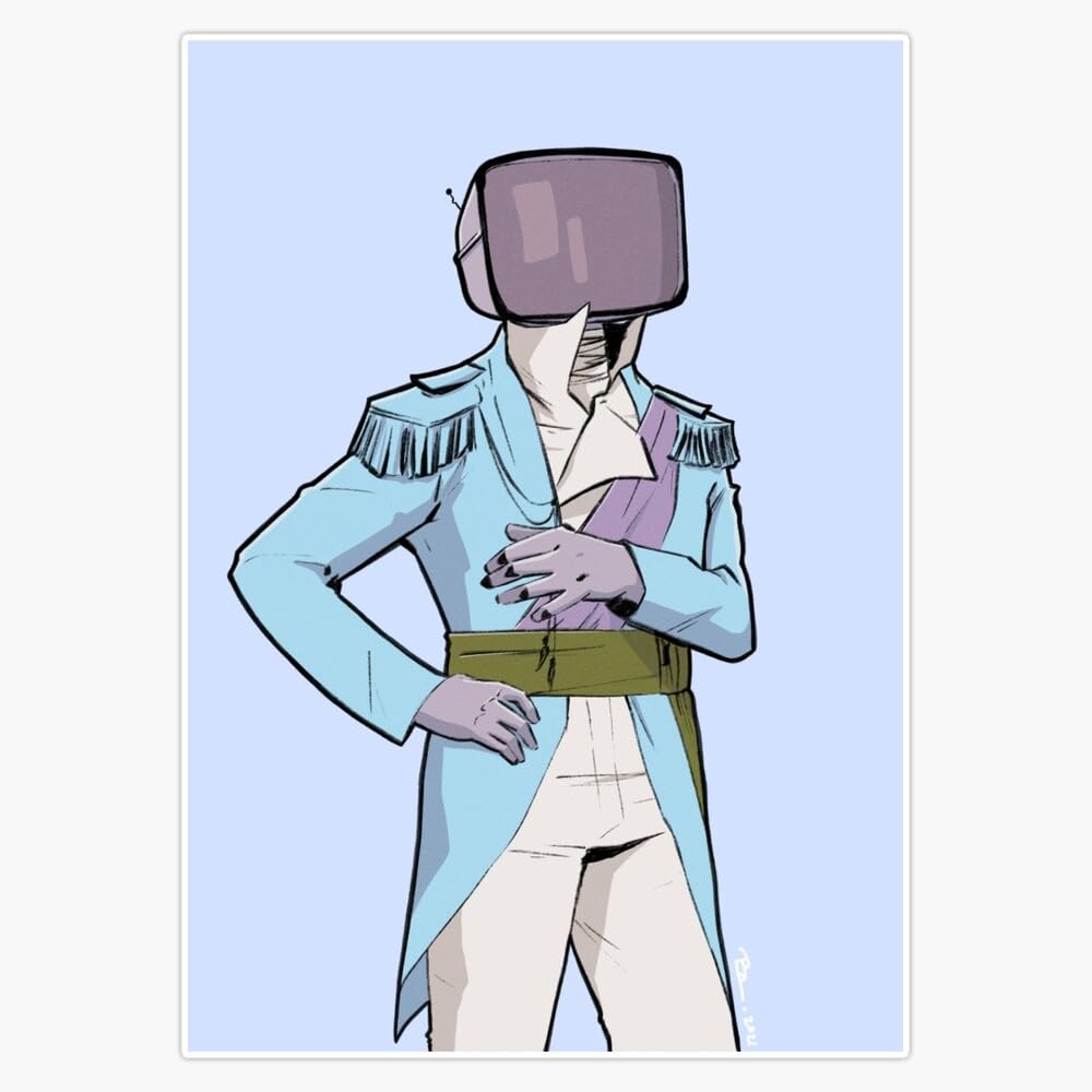 Amazon.com - Saga Comic: Prince Robot Bumper Sticker Window Water 