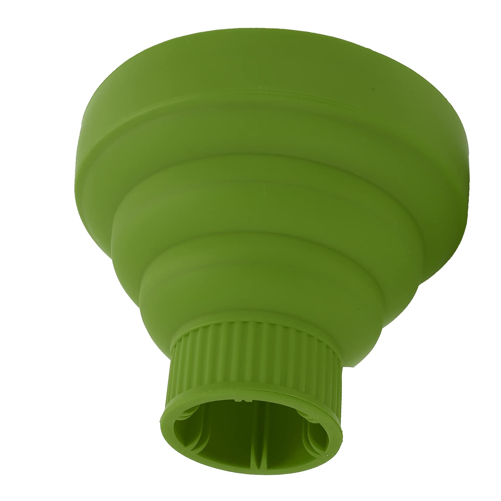Difusor de secador de pelo Universal de silicona Secador de pelo Difusor portátil de viaje plegable secador de pelo Difusor (verde) 6