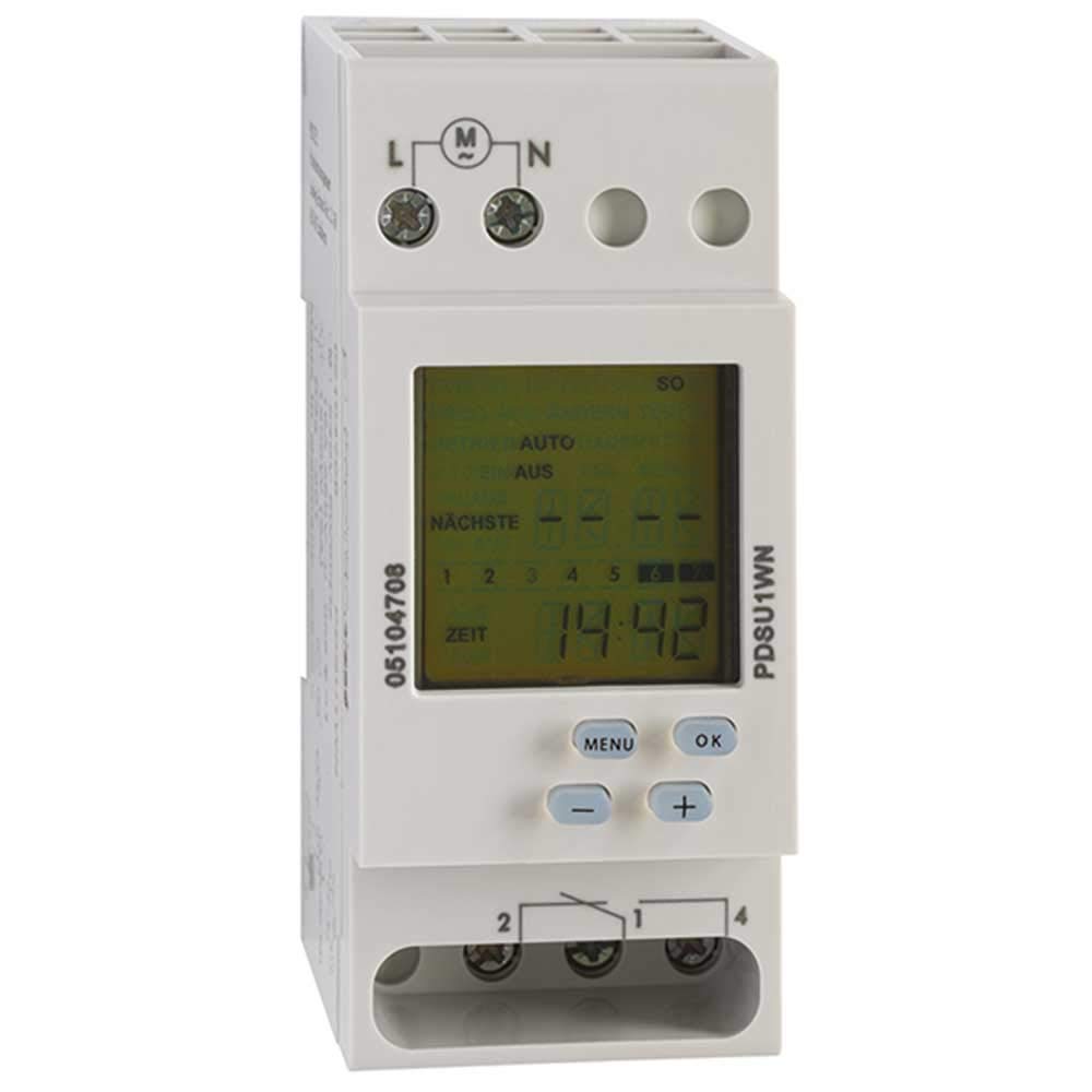 PROTEC.CLASS Digitale Wochenschaltuhr Basic PDSU1WN