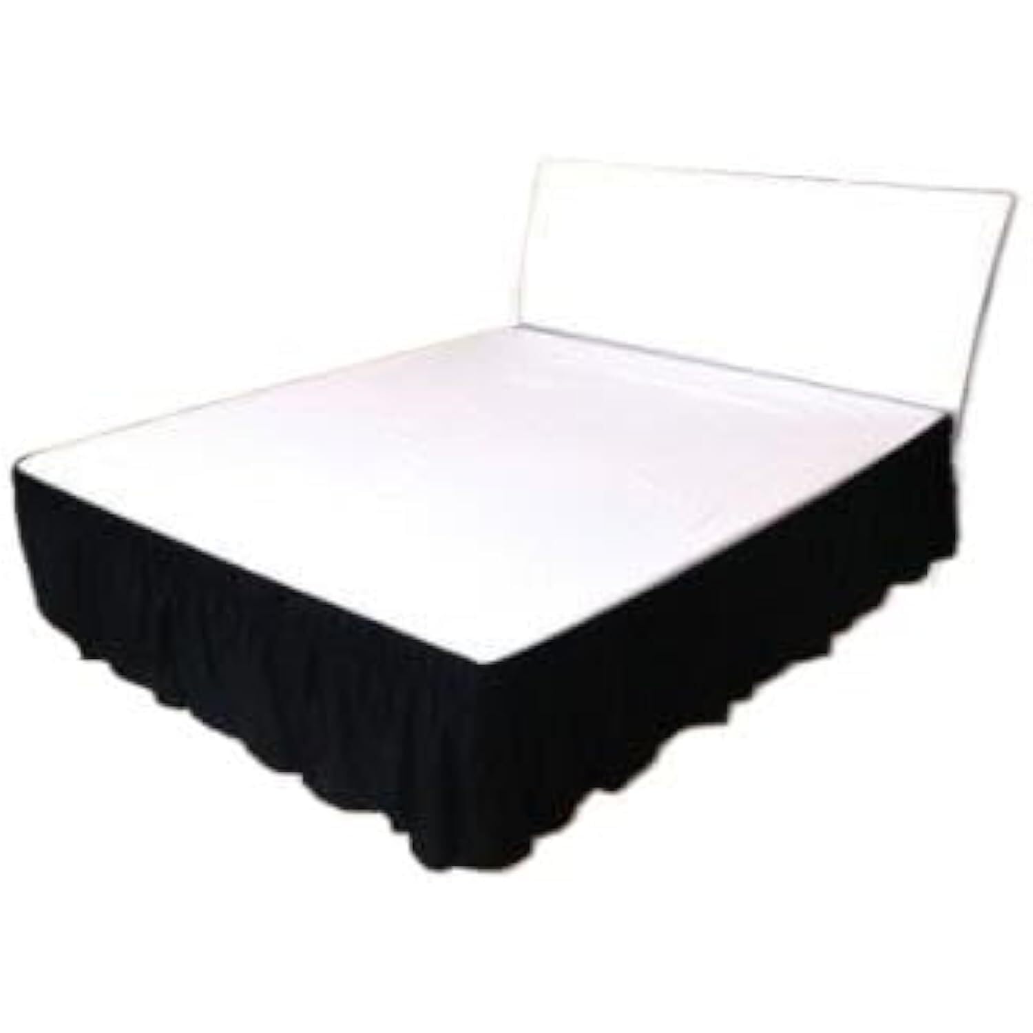 Bed Skirt Valance For Bed,Dust Ruffle Skirt Brushed Cloth Covers Without Surface King Queen Size Elastic Band Skirts 40cm Height Bedspread(F,180X200cm)
