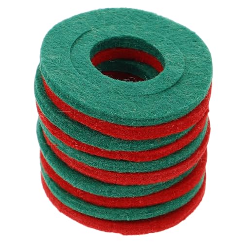 Hohopeti 10 pièces Rondelles de Protection pour Borne Batterie Fibre Anti-corrosion et Verte Tampons de Protection Durables pour Entretien et Prévention des Bornes de Batterie Voiture