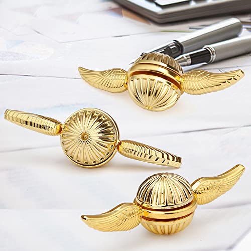 Fidget Hand Spinner Toys For Kids Adults, Sensory Magic Orb Gift For Fans Of The Medieval Magical World, Idea Finger Toys For Stress Relief Anti Anxiety(Golden) #TOP4