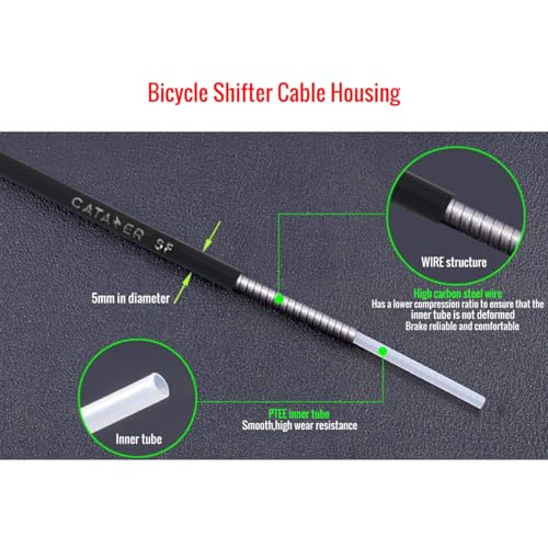 Image of Shift Cable Housing, 4mm X 10ft and 4mm X 50ft for Choose