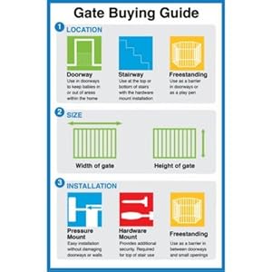 Regalo Easy Open 47-Inch Super Wide Walk Thru Baby Gate, Bonus Kit, Includes 4-Inch and 12-Inch Extension Kit, 4 Pack Pressure Mount Kit and 4 Wall Cups and Mounting Kit , 11 Count (Pack of 1),White Regalo Easy Open 47 Inch Super Wide Walk Thru Baby Gate Bonus Kit Includes 4 Inch and 12 Inch Extension Kit 4 Pack Pressure Mount Kit and 4 Wall Cups and Mounting Kit 11 Count Pack of 1White