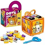 Kindern können ihre kreativen Fähigkeiten mit der Extra DOTS - Serie 4 (41931) Ergänzungsset Tiergesichter erweitern und noch mehr Spaß beim Basteln haben