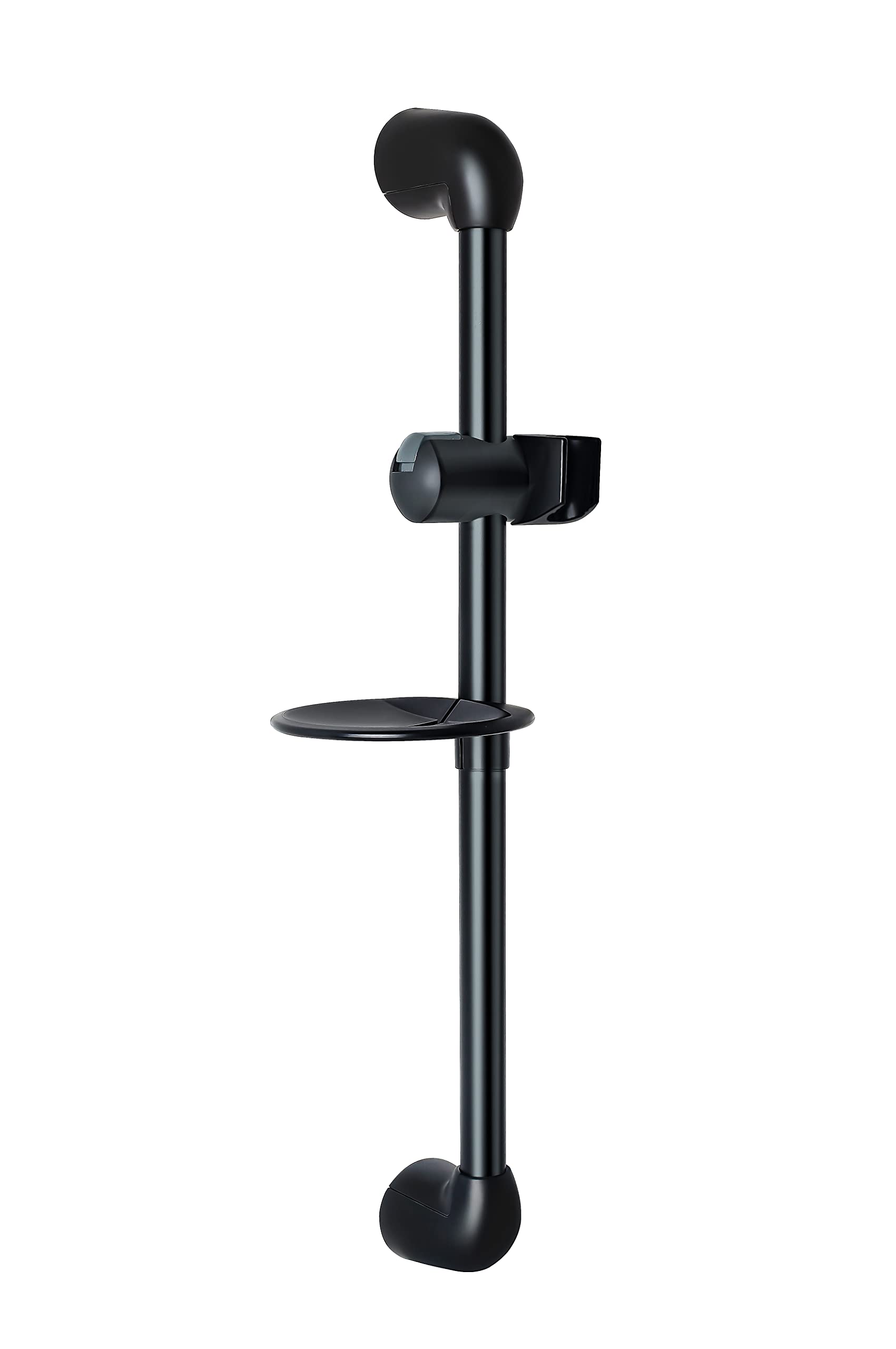 Dura Faucet DF-SA300P-MB RV Height and Angle Brass Adjustable Shower Slide Bar for Handheld Shower Head Wand - Shower Holder Wall Mount