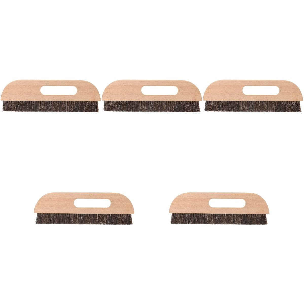 Artibetter 5pièces Brosse à Tapisser Poils De Cheval Avec Outil De Mural Pour Application De Colle Brosse Maroufler Résistante Et Réutilisable