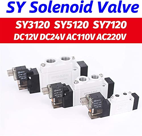 Electrovanne pneumatique SY3120 4LZD compacte à faible consommation