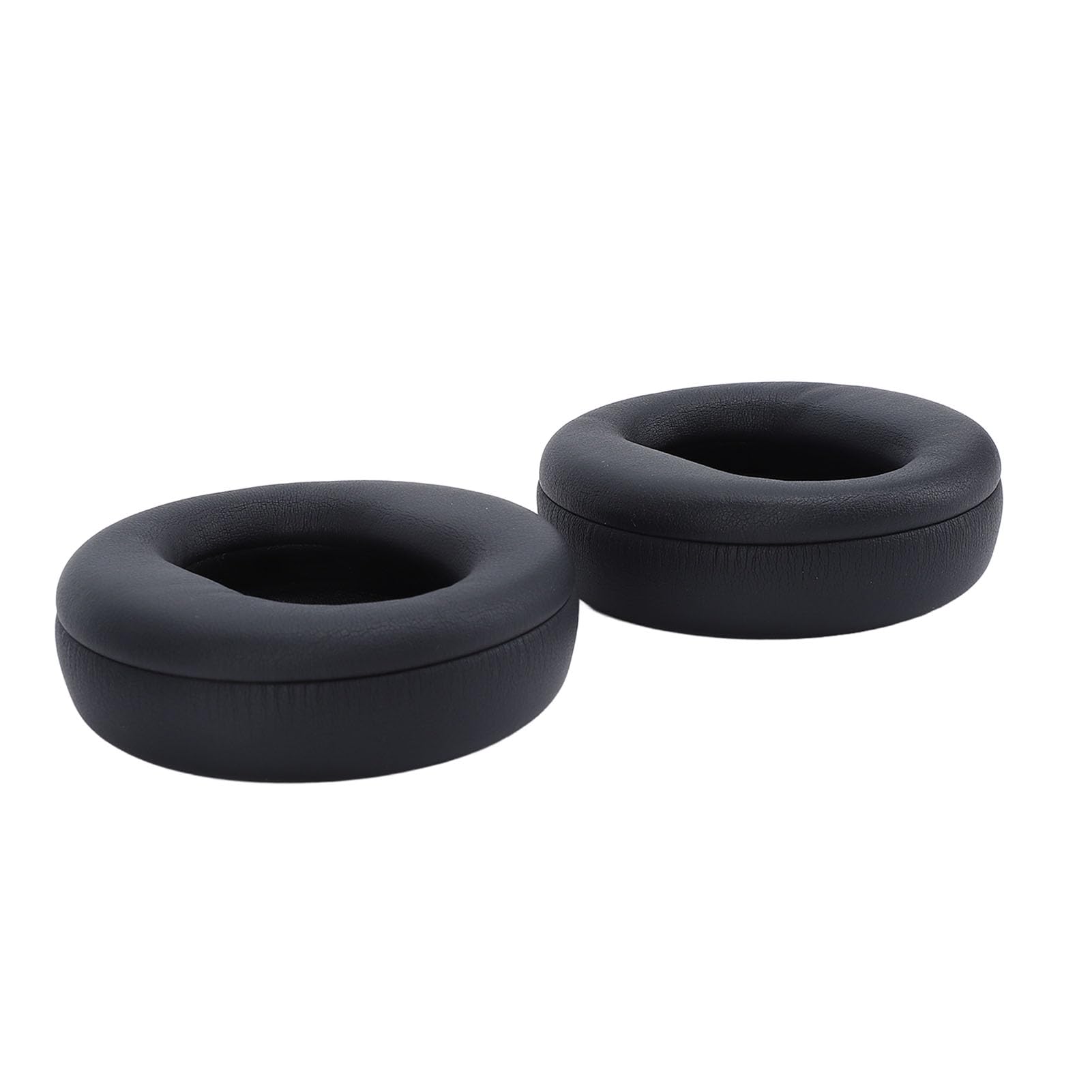 Almohadillas de Auriculares de Repuesto para los Headphones 1 y 2, Almohadillas Suaves de Cuero proteico con Espuma viscoelástica, Aislamiento acústico Mejorado y Ajuste (Negra)