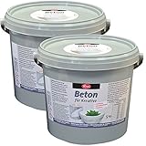 EINFACHE ANWENDUNG - Viva Decor Beton für Kreative ist einfach anzurühren und lässt sich sehr leicht verarbeiten. Die Trockenmasse mit kaltem Wasser anmischen und zum Beispiel direkt in eine Silikonforme für Beton gießen. Eine Beton Gießform erstellen Sie selbst mit dem LM Abform Silikon flüssig (Amazon Artikel Nr.: B06XH3B4SP). Nach ca. 2 Stunden ist der Bastelbeton hart und kann entschalt werden. Nach 24 Stunden ist der Beton zum Basteln komplett ausgehärtet!