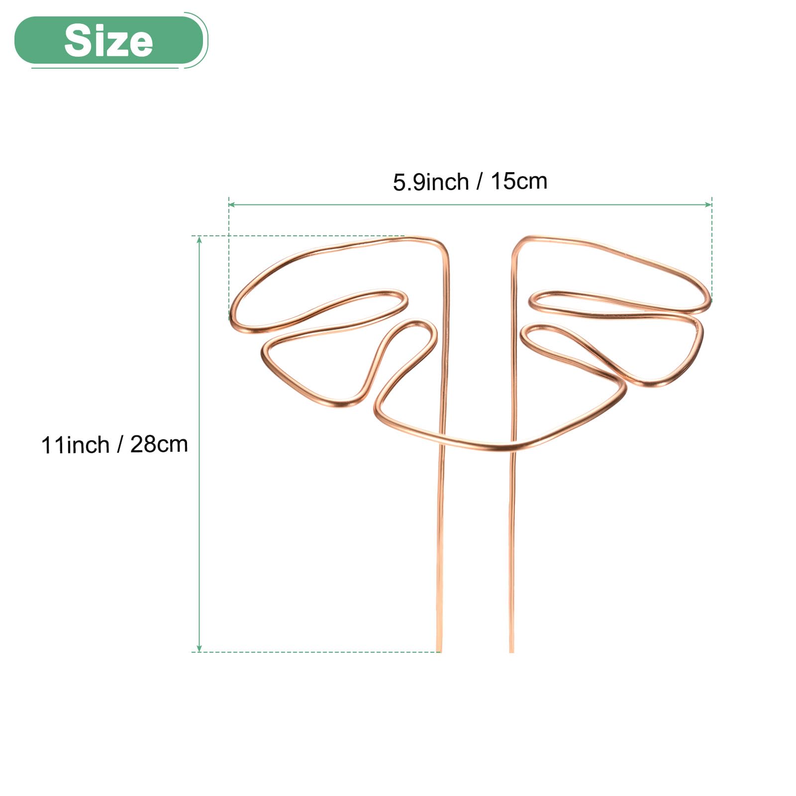 M METERXITY 1-Pack Monstera Plant Support - Image 3
