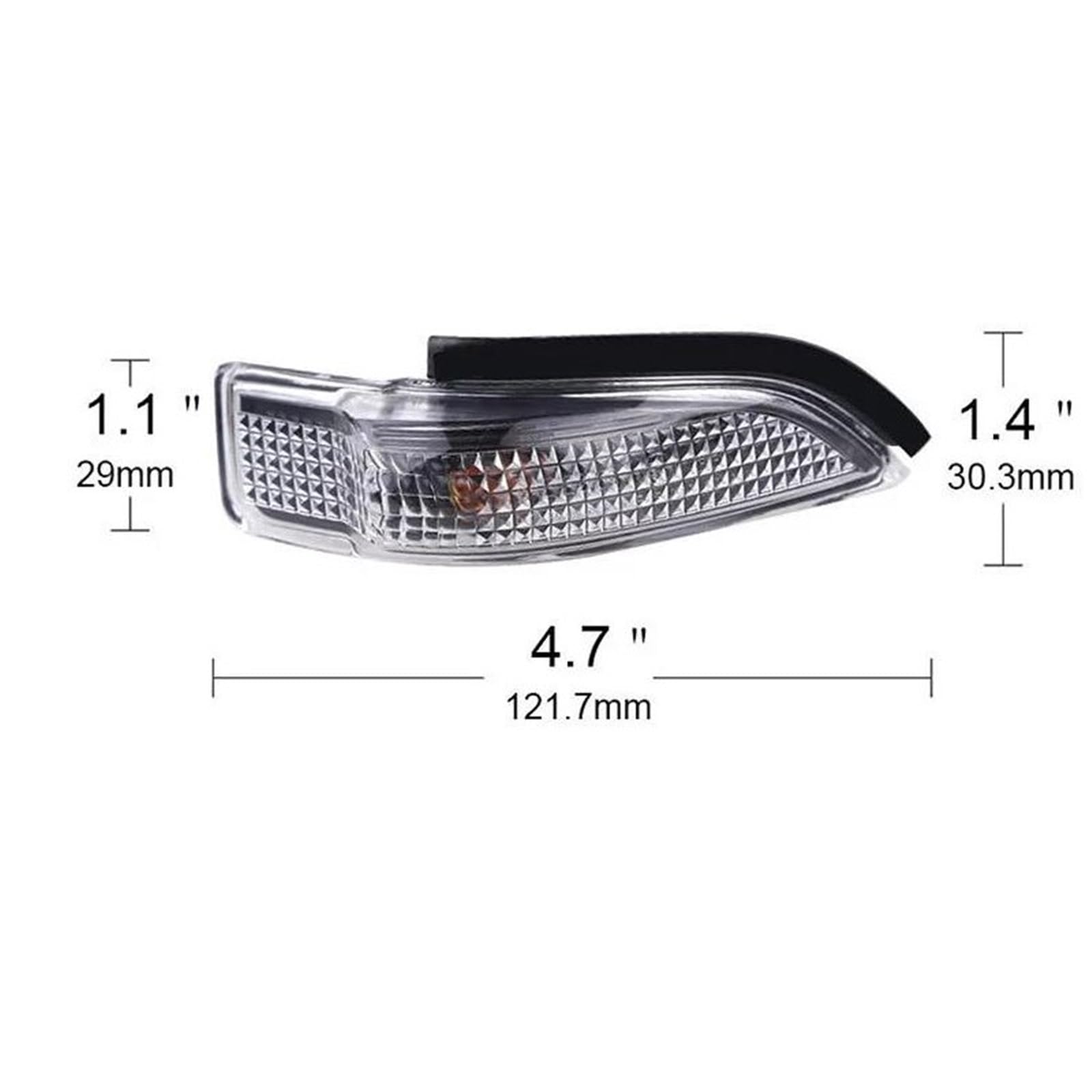Genérico Señal Giro Espejo RetrovisorDe Coche Intermitente 81730-52100 Para Toyota Para Camry 2013 2014 2016(Left and Right)