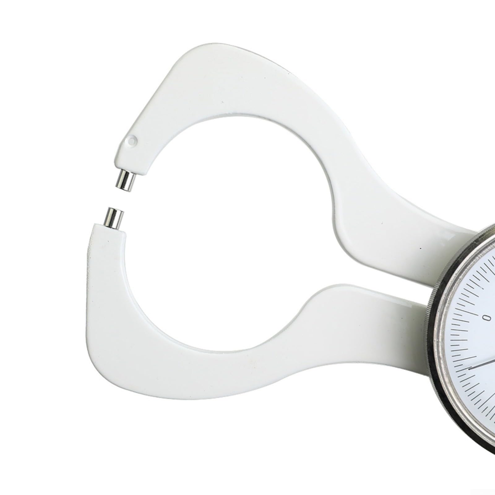 Medidor de pliegues de piel para análisis de grasa corporal con presión constante para mediciones precisas de IMC, calibre de metal y plástico de 0 a 60 mm para atletas y gimnasios
