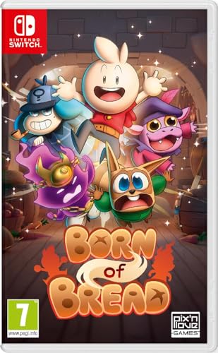 Born of Bread Nintendo Switch videojuego RPG de exploración en cartucho