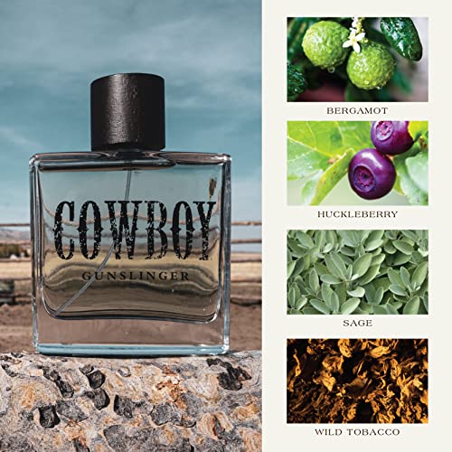 Tru Western Cowboy Gunslinger Men's Cologne, 3.4 fl oz (100 ml) - Warm, Fresh, Bold - Image 5