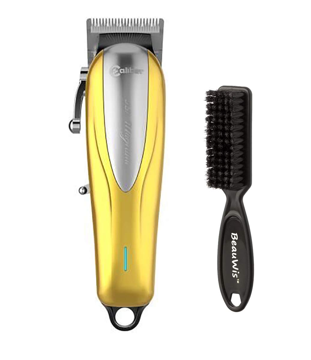 Caliber 357 Magnum Professional Cordless Clipper - Rechargeable, 4 Hours of Low Noise, Consistent Po