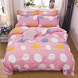 MMHJS Ropa De Cama De Estilo Europeo De 4 Piezas 1 Funda Nó
