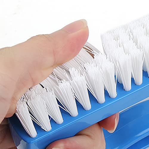 Shunwei Stiff Bristles Grout Cleaner Brush Shower Grout Scrubber Cleaning Brush For Tile Blue #TOP6