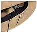 JAZTAKU Sun Hats for Women Summer Beach Hat, Woven Bucket Hat Fashion Foldable Packable Fishing Hat