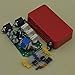 TTONE DIY Overdrive Guitar Effects Pedal True Bypass Stompbox Pedals OD2 Kits Red Enclosure Unfinished(NO HOLES)