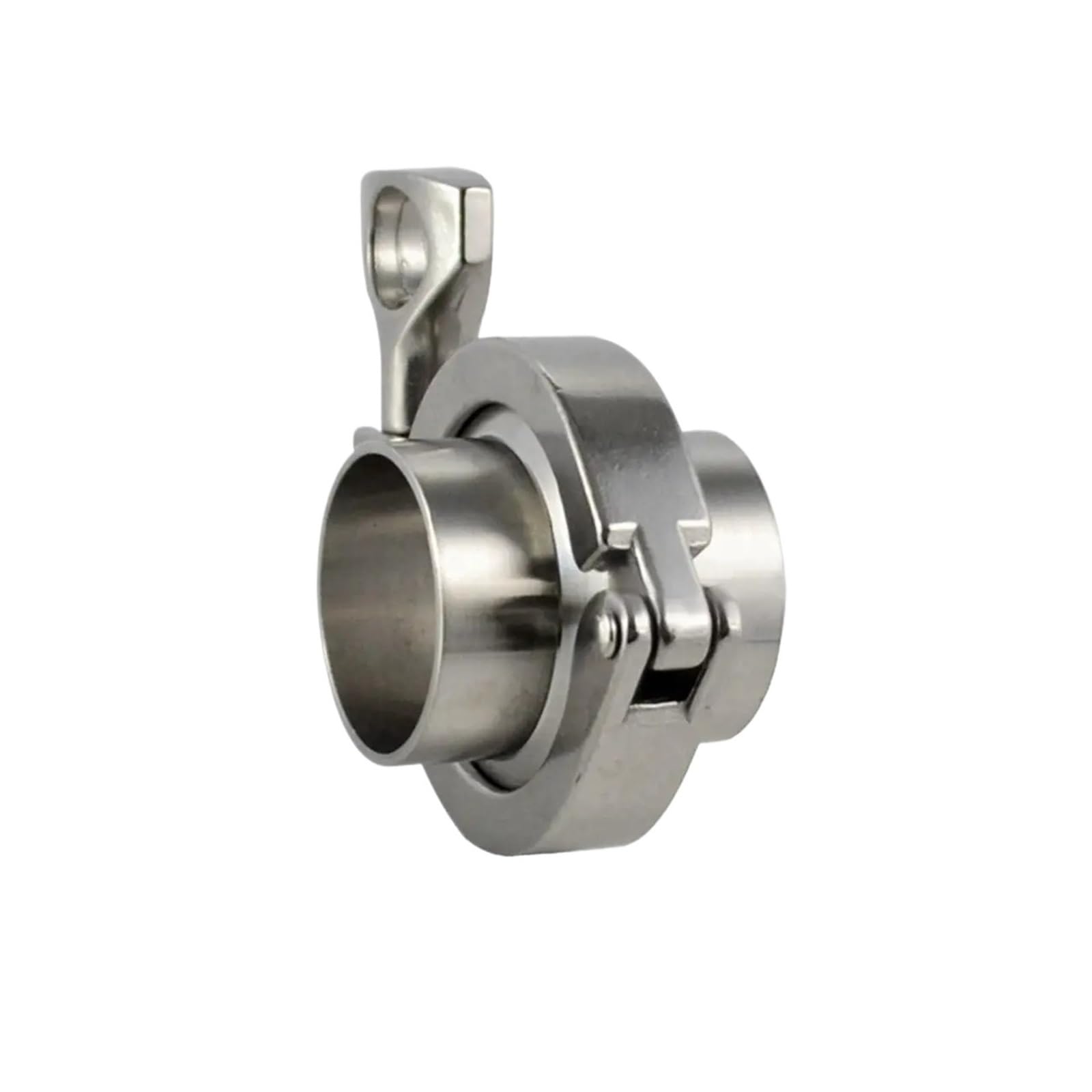 Chtkagv Ptfe Gasket Sus 304 Stainless Steel Tri Clamp Welding Flange, Pipe Ferrule Fittings(,51Mm-K64clamp)