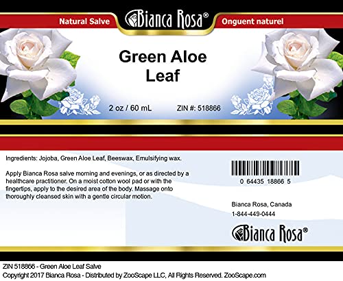 Bianca Rosa Green Aloe Leaf Salve (2 oz, ZIN: 518866)