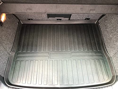 Eaccessories Ea Cargo Liner - Trunk Mat For Volkswagen Tiguan 2009-2017 – Weather-Resistant Trunk Mats For Cars With Raised Lip – Non-Slip Car Trunk Mat Rubber – Easy To Install – Laser Pre-Cut Design #TOP7