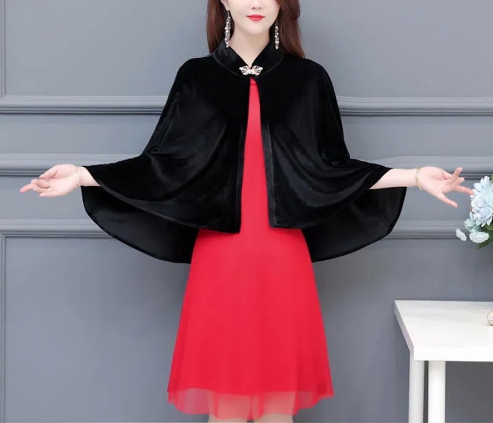 Velvet Scarfs Women Shawls and Wraps Evening Dresses Wedding Shawl Wrap Bridal Scarve Poncho Cape Shawl Wraps 2025 - Image 2