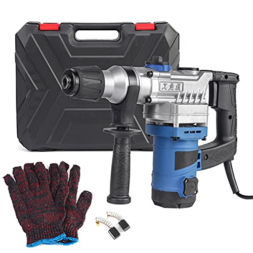 QHYXT 2000 W Hochleistungs-Elektro-Bohrhammer Schlagbohrmaschine Bohrmaschine Multifunktions-Betonbrecher mit… – Bild 3