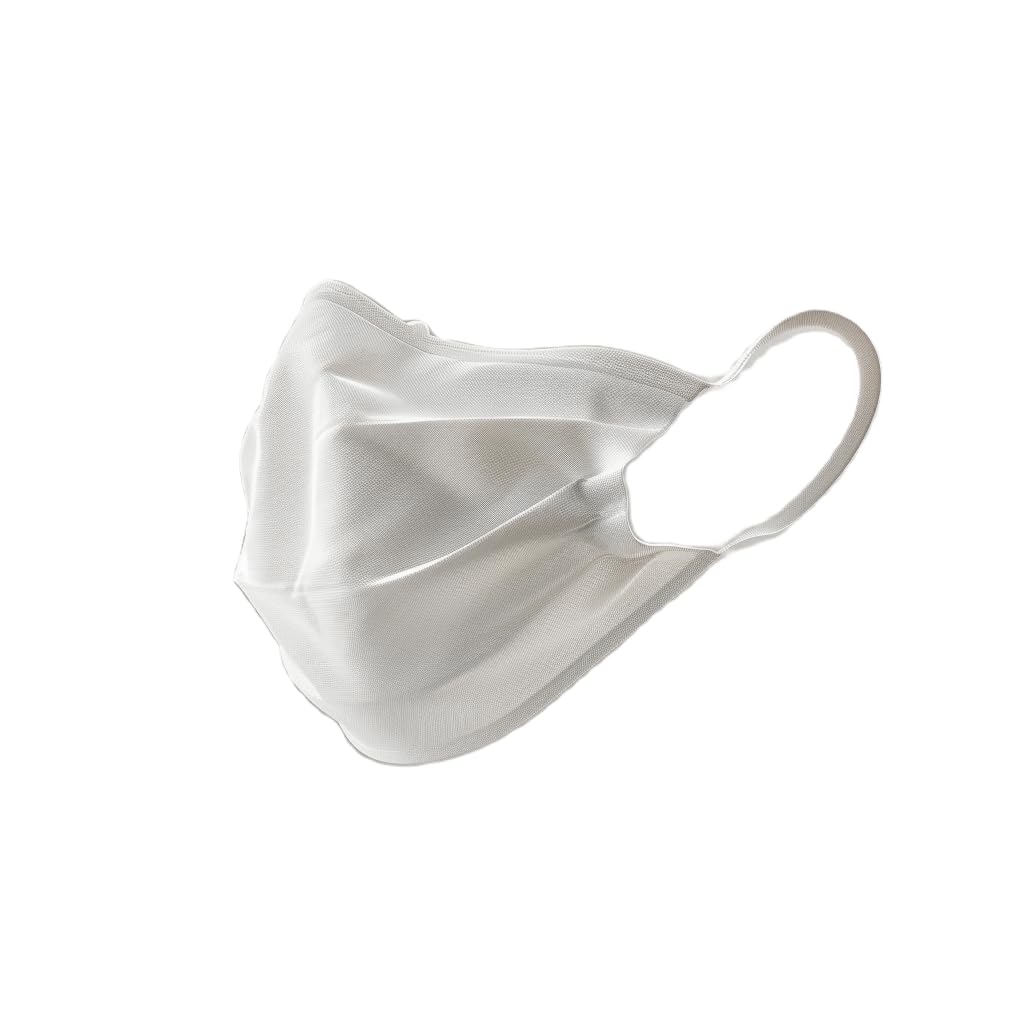 Fold Flat Canvas Cloth Reusable Washable Safety Face Mask with Elastic Strap (Turquoise, 3-Pack)