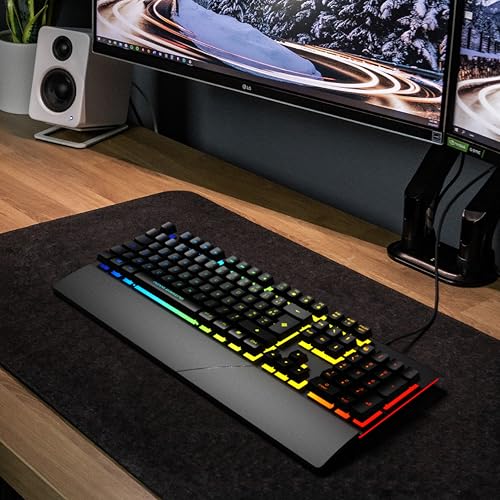 Clavier filaire RGB Nova Gaming Auriga - vue 9