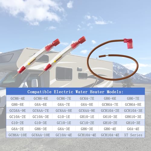 Image of ACA 93866 Thermal Fuse for RV Water Heater GCH6 G6A GC6AA Series | Replacement Fuse Kit, Compatible with GCH6-6E GCH6-4E G6A-8E