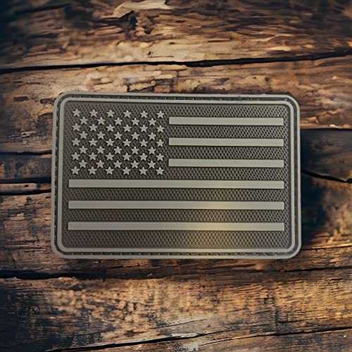 Us American Flag Patch - Tactical Pvs Rubber Patch With Loop Fastener & Hook For Military Uniforms, Hats, Backpacks & More #TOP7