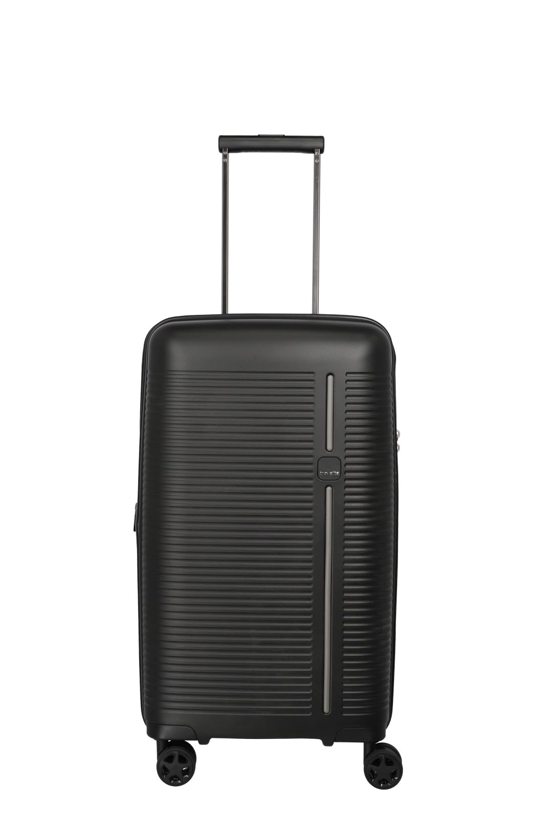 Travelite 4-Rad Hartschalenkoffer mittelgroß 74 Liter, Trunk Koffer, Gepäck Serie Roomer: Hartschalen Trolley mit Dehnfalte + TSA Kombinationsschloss, 66 cm (kein Sperrgepäck)