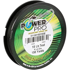 Power Pro Spectra Fiber Braided Fishing Line