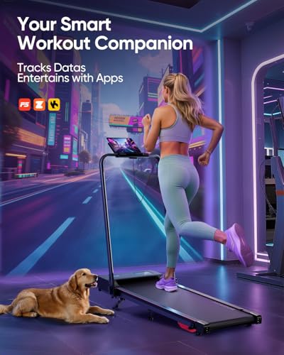 Folding Treadmill with LCD Display