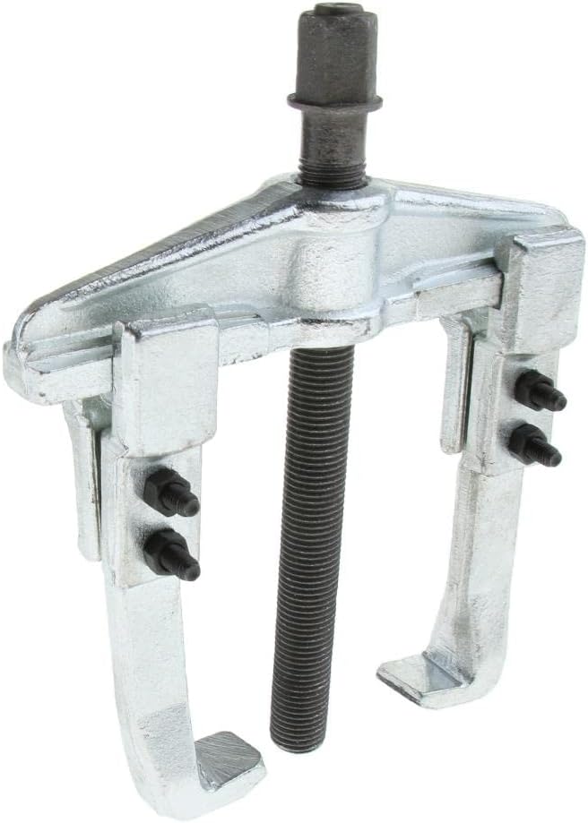 4-Inch Heavy Duty 2-Jaw Gear Bearing Puller Tool | Professional Gear Puller r for Automotive & Motorcycle Wheels | Carbon Steel Construction