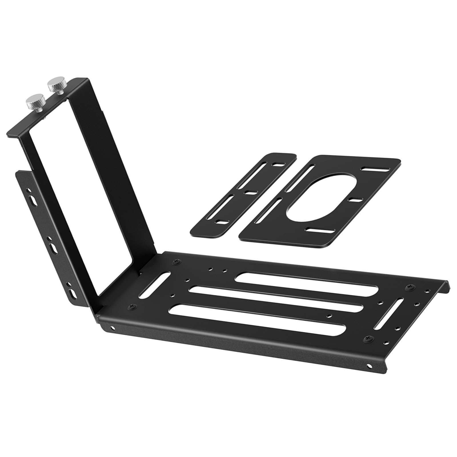 Vertical GPU Bracket Metal Reinforcement for Secure Slot Installation Clean Computer Setups Visible GPU Stand