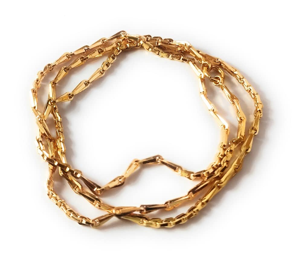 CUTE GOLD 1 Gram Gold Plated Fashion Jewellery Traditional Covering Muruku Thali Saradu Chain for Women & Girls (B09XVK1XCB) Amazon Price History, Amazon Price Tracker